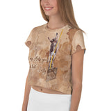 Early's All-Over Print Crop Tee